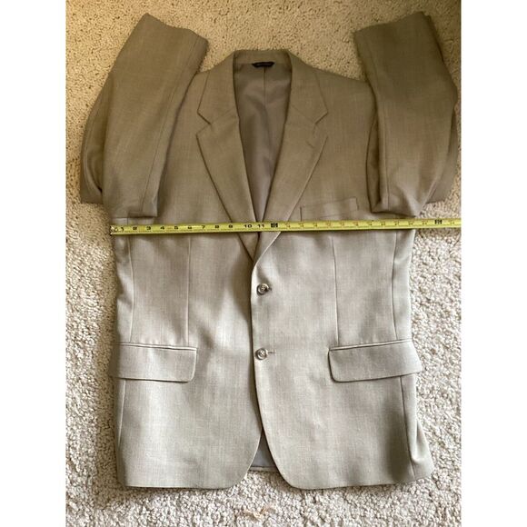 Club Room By Charter Club Wool Silk Linen Blazer Size 42 Short - Picture 4 of 11